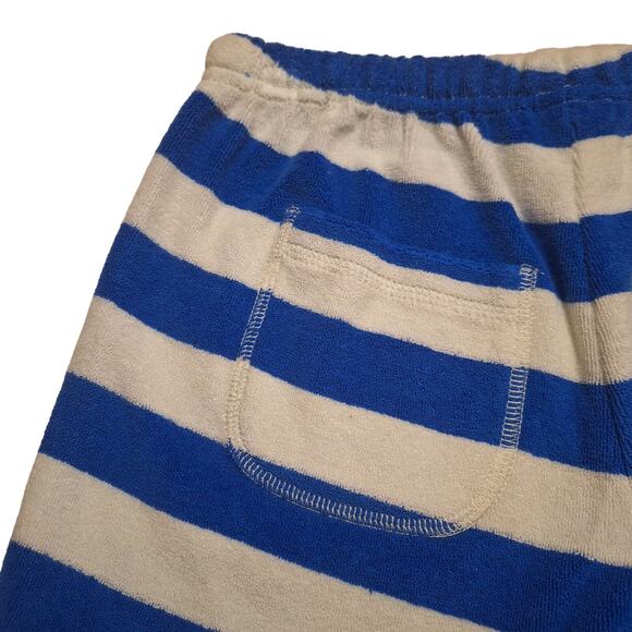 Mini Boden bold striped towelling shorts - Picture 8 of 13